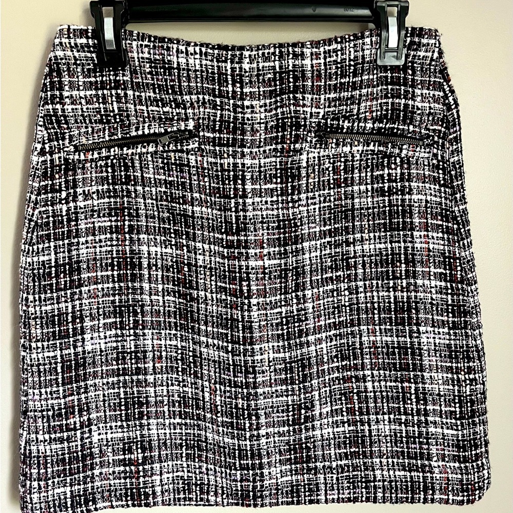 Loft Tweed Mini Skirt